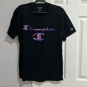 Champions men’s black size‎ large shirt